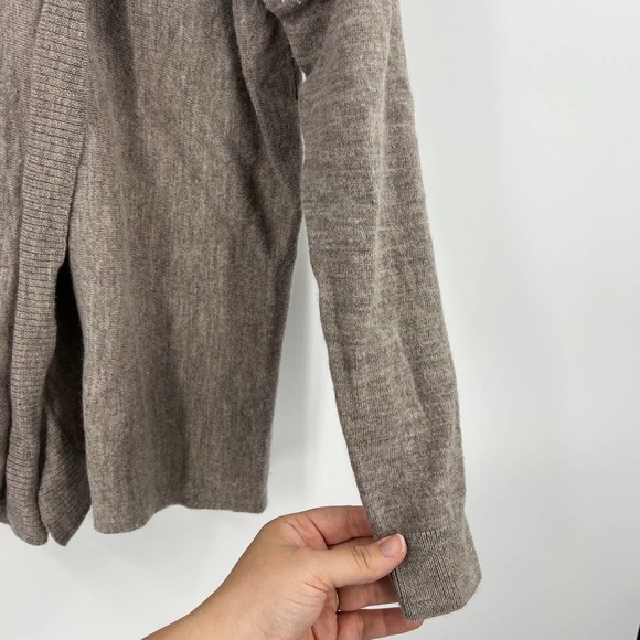 Ellen Tracy 100% Extra Fine Merino Wool Wrap Cowl Neck Sweater Women's Large - Picture 6 of 7